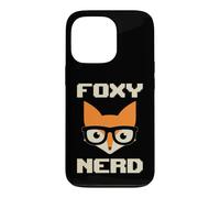 Foxy Nerd Pixel Fox Glasses Programmer IT G amer Case for iPhone 13 Pro