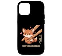 Foxy Snack Attack Kawaii Fox Case for iPhone 12/12 Pro