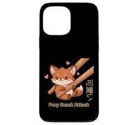 Foxy Snack Attack Kawaii Fox Case for iPhone 13 Pro Max