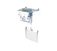Foxydry Fold Down 62 Cm Grey, Wall-Mounted Drying Rack, Space-Saving Folding Clothes Airer