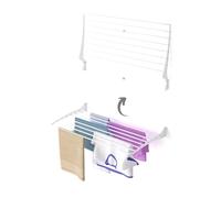 Foxydry Fold, wall mounted clothes airer, folding space saving, 39 in