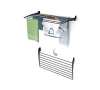 foxydry Fold, wall mounted clothes airer, folding space saving, 40 in