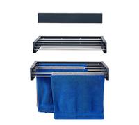 Foxydry Hide 71 Cm Anthracite, Sleek Wall-Mounted Clothes Drying Solution For Modern Homes