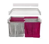 Foxydry Hide, wall mounted fold away clothes airer, space saving, 28 in