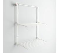 Foxydry Wall Plus 152 Cm White, Wall-Mounted Clothes Dryer, Folding Design, Ideal For Small Spaces