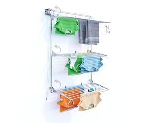 Foxydry Wall, pull down wall mounted clothes airer, foldable, 43 in