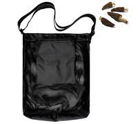 Foxyoo Mushroom Hunting Bag, Mushroom Foraging Bag, Black, 1 Pack