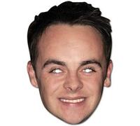 FoxyPrinting Ant Mcpartlin Celebrity Cardboard Party Face Mask Fancy Dress From Ant And Dec