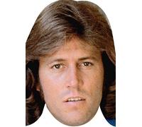 FoxyPrinting Bee Gees 3 Young Music Celebrity Cardboard Party Face Mask Fancy Dress