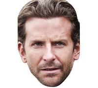FoxyPrinting Bradley Cooper Celebrity Cardboard Party Face Mask Fancy Dress