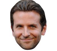 FoxyPrinting Bradley Cooper Movies Stars 2018 Celebrity Cardboard Party Face Mask Fancy Dress