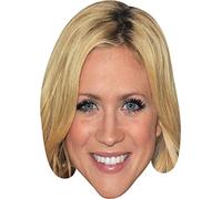 FoxyPrinting Brittany Snow Tv Stars Celebrity Cardboard Party Face Mask Fancy Dress