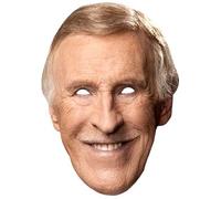 FoxyPrinting Bruce Forsyth Celebrity Cardboard Party Face Mask Fancy Dress