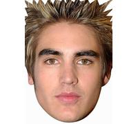 FoxyPrinting Charlie Robert Simpson Celebrity Cardboard Party Face Mask Fancy Dress