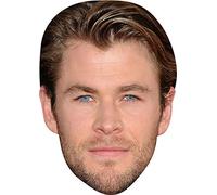 FoxyPrinting Chris Hemsworth Tv Stars Celebrity Cardboard Party Face Mask Fancy Dress