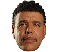 FoxyPrinting Chris Kamara Footballers Celebrity Cardboard Party Face Mask Fancy Dress