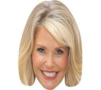 FoxyPrinting Christie Brinkley Tv Stars Celebrity Cardboard Party Face Mask Fancy Dress