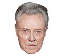 FoxyPrinting Christopher Walken Celebrity Face Mask - Fancy Dress Mask for Parties & Events, Ready to Wear