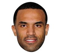 FoxyPrinting CRAIG DAVID 2 JB - Music Star Fancy Dress Cardboard Celebrity Cardboard Party Face Mask Fancy Dress