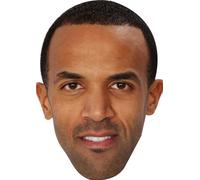 FoxyPrinting Craig-David Celebrity Cardboard Party Face Mask Fancy Dress