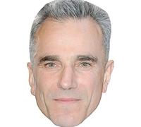 FoxyPrinting Daniel Day Lewis Celebrity Cardboard Party Face Mask Fancy Dress
