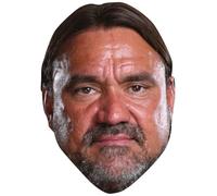 FoxyPrinting Daniel Farke Leeds United Face Mask - Leeds Manager Celebrity Card Mask - Celebrity Mask for Stag Do, Hen Night, Fancy Dress & Costume Parties - Funny Adult Card Mask, Ready to Wear
