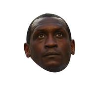 FoxyPrinting Emile Heskey Celebrity Cardboard Party Face Mask Fancy Dress