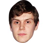 FoxyPrinting Evan Peters Tv Stars Celebrity Cardboard Party Face Mask Fancy Dress