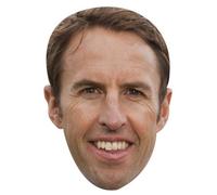 FoxyPrinting Gareth Southgate Celebrity Cardboard Party Face Mask Fancy Dress