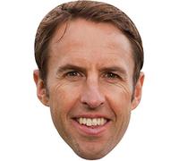 FoxyPrinting Gareth Southgate Celebrity Party Celebrity Cardboard Party Face Mask Fancy Dress