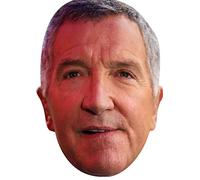 FoxyPrinting Graeme Souness Football Sensation Celebrity Cardboard Party Face Mask Fancy Dress