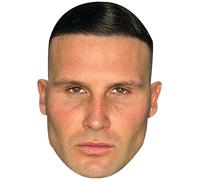 FoxyPrinting Gymskin Face Mask - Funny Realistic Skin Tone Celebrity Card Mask for Stag Do, Hen Party, Fancy Dress & Costume Parties - Adult Novelty Face Mask