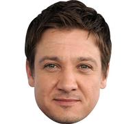 FoxyPrinting Jeremy Renner Celebrity Face Party Face Fancy Dress