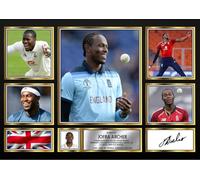 FoxyPrinting Jofra Archer Signed Autograph Photograph Display - Perfect for MMA Fans, A4 Poster Print (297x210mm)