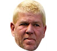 FoxyPrinting John Daly Golf Stars Celebrity Cardboard Party Face Mask Fancy Dress