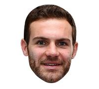 FoxyPrinting Juan Mata Celebrity Cardboard Party Face Mask Fancy Dress