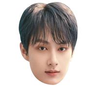 FoxyPrinting Jun (SEVENTEEN) Celebrity Face Mask - K-Pop Idol Face Mask - Korean Music Star - Funny Mask for Stag Do, Hen Night, Concerts, TV Events, Fancy Dress & Costume Parties, Ready to Wear