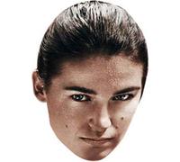 FoxyPrinting Katie Taylor Tv Star Celebrity Cardboard Party Face Mask Fancy Dress