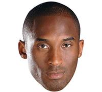 FoxyPrinting Kobe Bryant Sports Celebrity Cardboard Party Face Mask Fancy Dress
