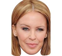 FoxyPrinting Kylie Minogue Celebrity Face Party Face Fancy Dress