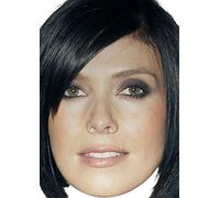 FoxyPrinting Kym Marsh Tv Stars 2018 Celebrity Cardboard Party Face Mask Fancy Dress