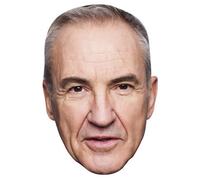 FoxyPrinting Larry Lamb Celebrity Cardboard Party Face Mask Fancy Dress