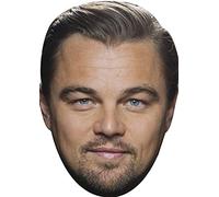 FoxyPrinting Leonardo Dicaprio 5 Movie Celebrity Cardboard Party Face Mask Fancy Dress