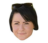 FoxyPrinting Lucy Spraggan X Factor Celebrity Cardboard Party Face Mask Fancy Dress