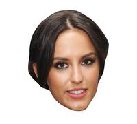 FoxyPrinting Lucy Watson Celebrity Cardboard Party Face Mask Fancy Dress