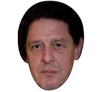 FoxyPrinting Marco Pierre White Tv Celebrity Cardboard Party Face Mask Fancy Dress