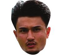 FoxyPrinting Marcus Smith Face Mask - England Fly-Half Rugby Player - Celebrity Card Mask for Fancy Dress, Sports Fans, Match Days, Six Nations Events, Parties, Stag & Hen Nights - Adult Costume Mask