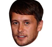 FoxyPrinting Mark Owen Celebrity Cardboard Party Face Mask Fancy Dress