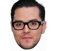 FoxyPrinting Matt Willis Celebrity Cardboard Party Face Mask Fancy Dress