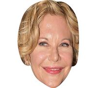 FoxyPrinting Meg Ryan Tv Stars Celebrity Cardboard Party Face Mask Fancy Dress